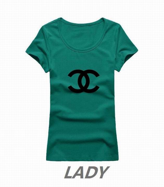 Chanel short round collar T woman S-XL-030